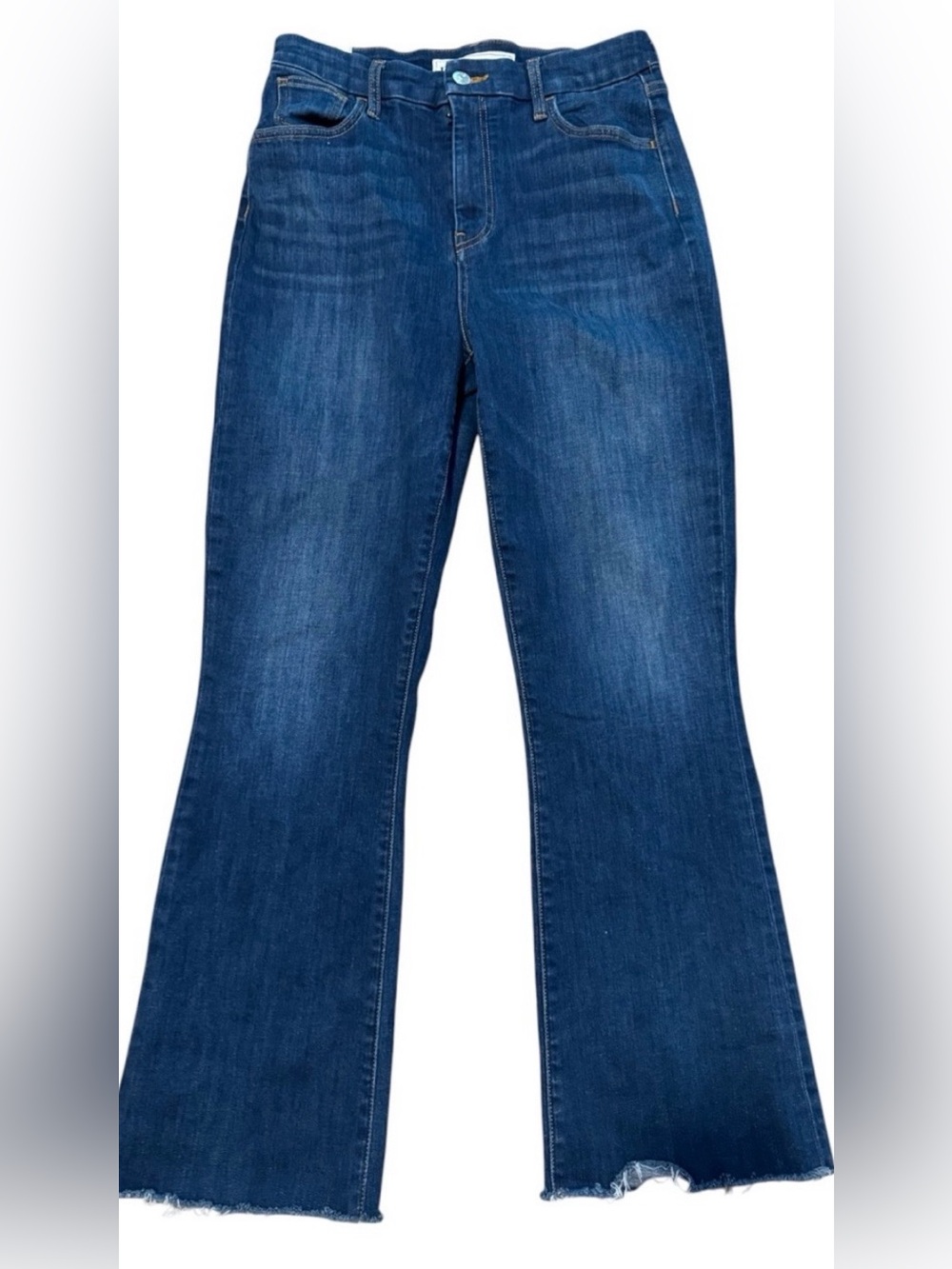 Frank & Eileen Killian Crop Flare Jeans, size 29 - Picture 3 of 8